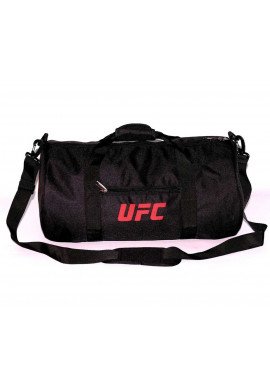 Фото Спортивная мужская сумка черная Reebok UFC TM MAD