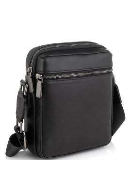 Фото Мужская сумка через плечо черная Tiding Bag SM8-2156A