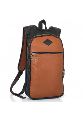 Фото Кожаный коричневый рюкзак Tiding Bag S-JMD10-0006C