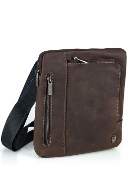 Фото Мужская кожаная сумка в винтажном стиле Royal Bag Royal Bag RB-V-JMD4-0030C