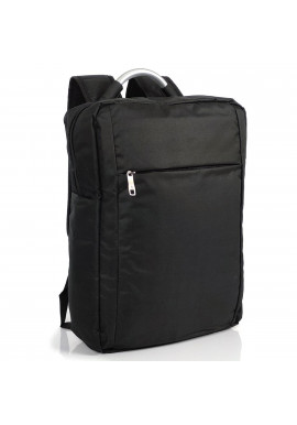 Фото Текстильный черный мужской рюкзак для ноутбука Tiding Bag BPT01-CV-086A