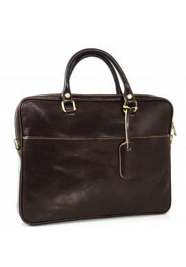 Фото Мужская коричневая сумка для ноутбука Firenze Italy IF-S-0006C