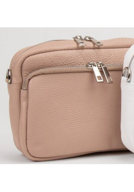 Фото Женская кожаная сумочка с широким ремнем Firenze Italy F-IT-9830-1P