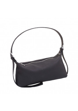 Фото Женская черная маленькая сумка Olivia Leather B24-W-2032A