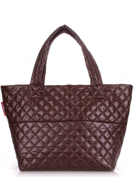 Фото Женская сумка из ткани Poolparty Broadway Quilted Brown