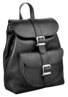 Фото Женский рюкзак из гладкой кожи Classic Black
