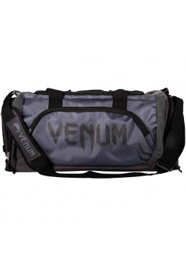 Фото Спортивная сумка черная VENUM TRAINER LITE SPORT BAG GREY BLACK