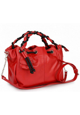 Фото Красная женская сумка из экокожи BBAG ROBERTA RED