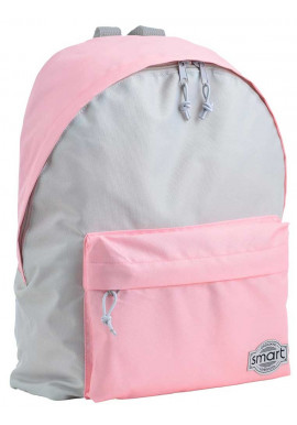 Фото Серо-розовый женский рюкзак SMART ST-29 Cool Gray