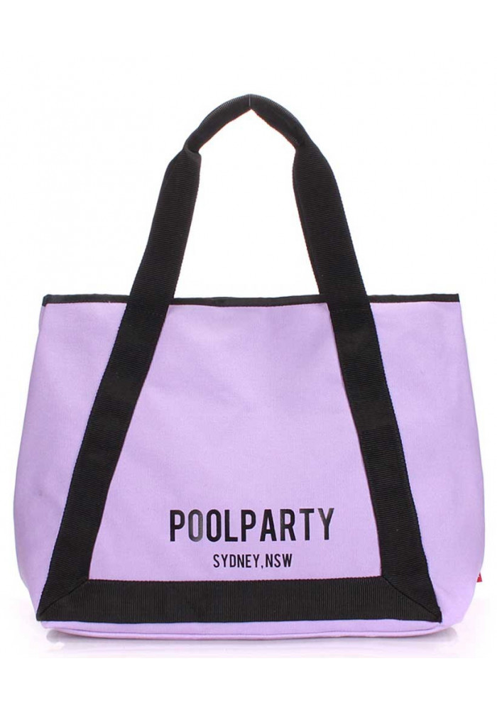 Фото Сиреневая женская сумка на лето Poolparty Laguna Lilac