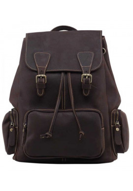 Фото Женский рюкзак из коричневой кожи Tiding Bag