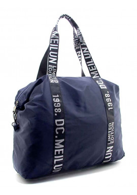 Фото Женская сумка из синего текстиля Emkeke 977