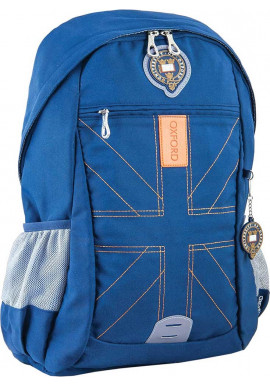 Фото Синий подростковый рюкзак для мальчика серии Oxford YES OX 316